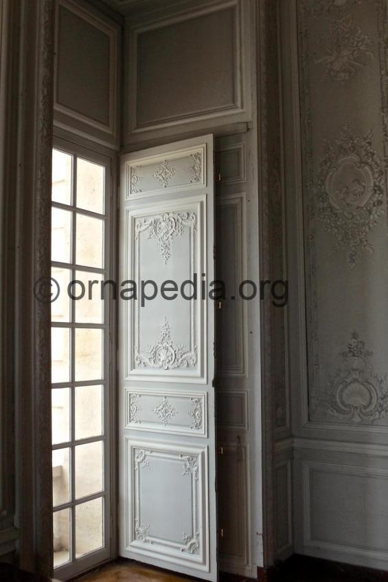 Versailles painted panel