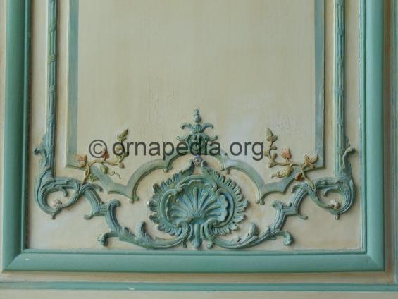 Painted wall panel 