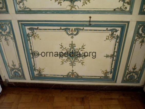 Versailles painted wall panel 