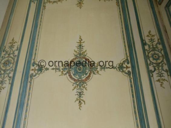 Versailles painted wall panel 