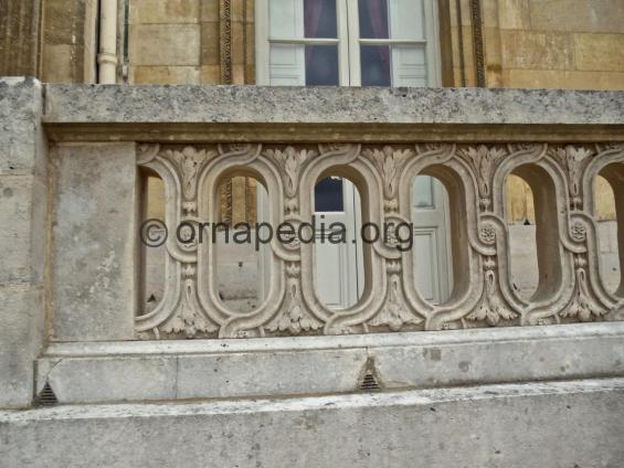 French exterior stairway.