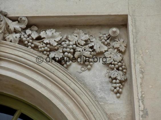 French spandrel decoration.  