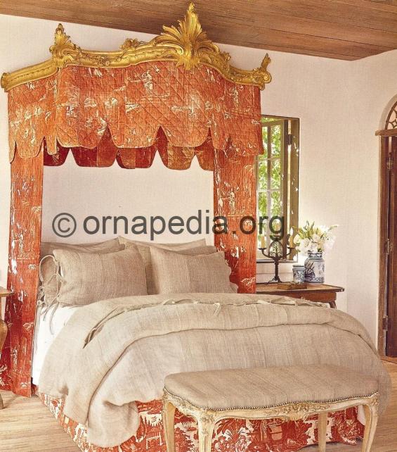 Rococo bed