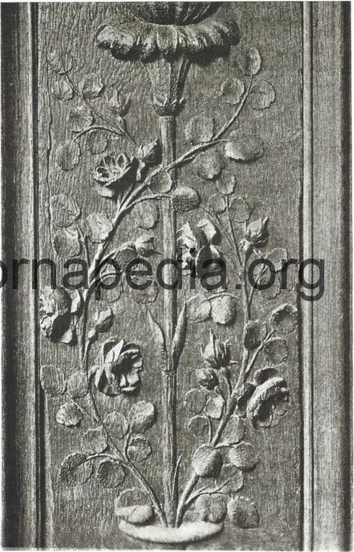 Louis 16th rose panel 